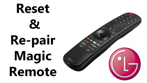 Pairing lg magic remote control